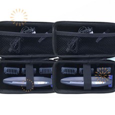 INVODA 인보다 차량용 면도기 솔로 원블레이드 하드 여행용 케이스 - EVA 휴대용 보관 케이스 전신 트리머 호환 M8 2개