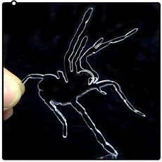 아크릴타란튤라/아크릴유목/유목대용/코르크보드대용/아크릴장식품/타란튤라세팅/장식재료, 아크릴유목타란튤라[미니]