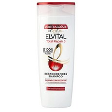 L'OREAL 로레알 엘바이탈 토탈 리페어 샴푸, 6개, 400ml