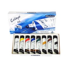 Schmincke College 油畫顏料 60ml 8色盒裝, 詳見包裝