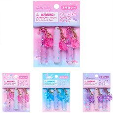 산리오 캐릭터 챰 연필캡 3입세트(2026) (일)), 헬로키티(280549)