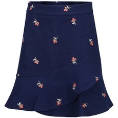 여성 하이웨스트 자수디테일 모직 골프스커트 이너팬츠