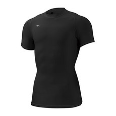 MIZUNO 美津濃 男款 BIO GEAR 短袖緊身衣 32MA115209 (黑)