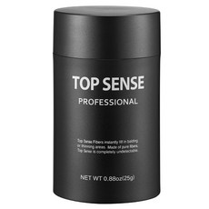 탑센스 25g 1병 순간증모제 / 독일산 비스코스 레이온 성분 / 두피저자극 / FITI 시험연구원 성분인증 / 발암물질 미검출, 갈색(흑채본품/미스트제외), 1개