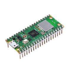 Raspberry Pi Pico W 物聯網開發板 內建 WiFi, 1個, W版本(未焊針)