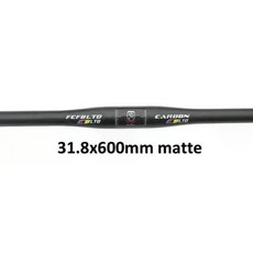 탄소 MTB 핸들바 자전거 무광택 로드 드롭바 라이저바 카본 핸들 손잡이 부품, 10 matte 600mm