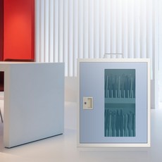 리젠아이 RG-2100 스마트폰살균보관함 핸드폰살균보관함 다용도 강력UVC살균보관함 인체안전살균세팅, 5구충전기