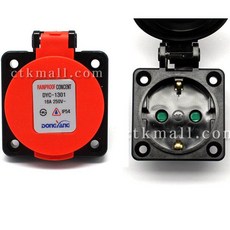 렉용 220V 방우형 콘센트 방수 매립 교체 853169, 렉용 220V 방우형 콘센트 방수 매립 교체 85316