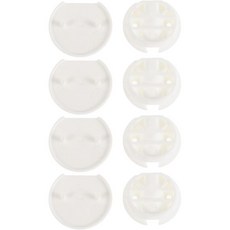 아티베터 4개 가구 코너 커넥터 플라스틱 브래킷 RV 액세서리 캐비닛 보호