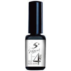 Splus S 上層底膠免清穿戴甲封層美甲甲油膠，上層膠封層磨砂上層美甲封層，打造不沾粉霧面質感, 1個, 10ml