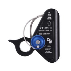 REISIO 15KN Detachable Rope Grab Ascender 11-13 MM Flip Line Climbing Ascender for Rock Climbing, REISIO 15KN Detachable Rope Gr