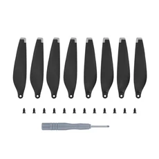 8pcs 프로펠러 교체 윙 블레이드 (나사 액세서리 포함) 예비 부품 DJI Mini 3 용 경량 저소음, 01 빠른, 02 Silver