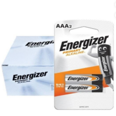 에너자이저 알카라인 AAA 건전지, 2개입, 20개