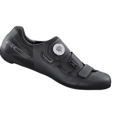 Shimano RC5 寬版 男士公路車卡鞋, 黑色, 40號