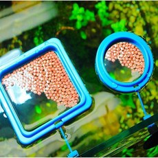 수조용품 수조청소 수조품 수조품 구피 피딩링 어항먹이링 어항피딩링, 원형