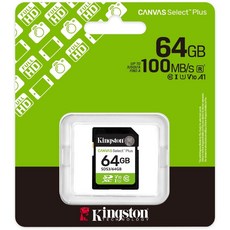 Kingston Canvas Select Plus SDXC 記憶卡【 SDS3 】代理商保固, 1個, 64GB