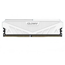 글로웨이 DDR4 천책 시리즈 데스크톱 메모리 화이트 C18 32GB GW3200N32G-18W, 1개 1개
