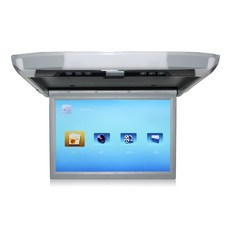 12인치 카니발 천장 모니터 뒷자석 캠핑카 티비 부착 모델 지붕 차량용, C. 12V-24V 블랙 MP5