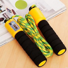 자동 베이직 숫자 카운터 유산소 올데이 운동 밧줄 줄 eso*1120xb, 레드