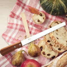 나무 손잡이 우드 빵칼(중) 톱니 식빵칼 제1(개) 54621ea