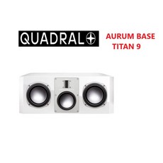 QUADRAL AURUM BASE TITAN 9 中置喇叭 白色 全新家庭劇院喇叭