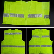 지퍼형 반사조끼 작업용조끼