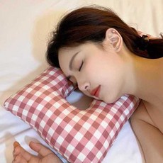 귀눌림방지 베개 귀보호 피어싱 구멍 귀걸이 욕창방지 간병 옆잠 침구 머리, 1개, 6. 블루 (부드러운 펄코튼)
