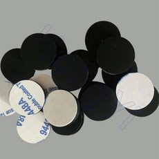 Dia 4.5-16mm 라운드 자체 접착 백업 실리콘 고무 가구 패드 미끄럼 방지 충격 흡수 쿠션 캐비닛 피트 스페, 15 Dia 5 x 1.5mm, 05 5Pc