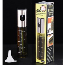 요리용 니키에 오일 스프레이어 올리브 스프리처 100ml 에어프라이어용 샐러드 BBQ 로스팅, blackish green