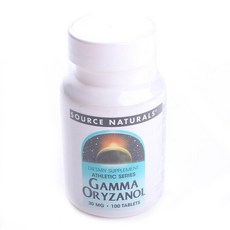 SOURCE NATURALS γ-谷維素30毫克片, 1個, 100顆