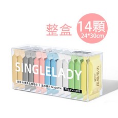 旅行壓縮毛巾 一次性拋棄式純棉洗臉巾 30*24cm, 加厚加長(14顆裝，30*24cm), 1個
