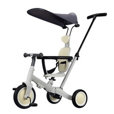 多功能三輪車 附遮陽罩, 多功能三輪車 灰色, 1個