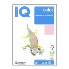 색상지 A4 핑크 50매 컬러A4 A4칼라용지