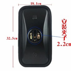 중장비 트럭 굴삭기 엔지니어링 차량 고화질 사각지대 보정 사각형 원형 광각 후방 거울, 1GB, 8. 18x32cm Clip-type