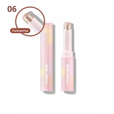 쿠쿠스토어 블렌딩 가능한 비건 젤리 아이섀도우 스틱 가벼운 쉬머 하이라이터 스파클 크리스탈 글레이즈, 04 0