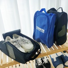 테이키 골프화 가방 신발 주머니 여성 슈즈백, 블루, 1개