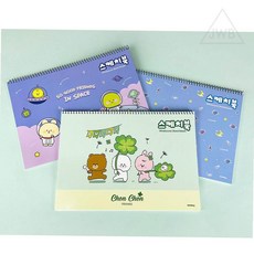 에스웍 스케치북 남아 화첩, 랜덤 1개