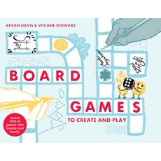 (영문도서) Board Games to Create and Play: Invent 100s of Games with Friends and Family Hardcover, Pavilion Books, English, 9781911624295