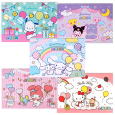 산리오캐릭터즈 8절 16매 스케치북 5종 1세트