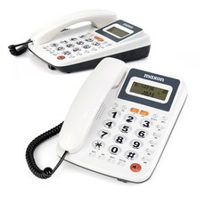 맥슨 발신자표시 유선전화기 M50 일반 전화기, 맥슨M50 사무실최적 CID 유선전화기 LCD 발신표시