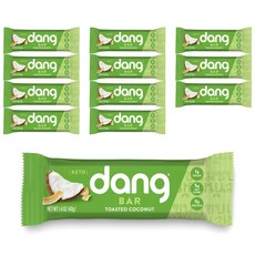 dang 能量棒 40g, 烤椰子, 12件
