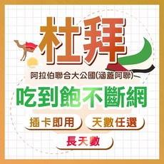 杜拜網卡, 1個, 20天, 5GB