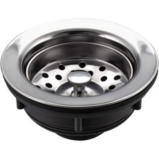 바구니 스트레이너 스테인리스 스틸 3 12인치 RV 싱크대 배수구, 1