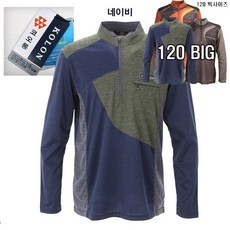 빅사이즈 120 봄 여름 남성 등산티 티셔츠 스판티 작업복상의 아웃도어 BIG SIZE A타입(보카시)