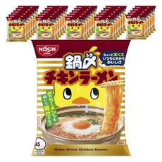 NISSIN 日清 火鍋專用雞湯拉麵 80g, 30個