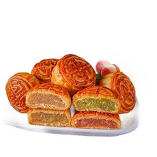 하이완 월병 중국 명절 간식 음식 선물 추석, 11종 팥노른자 20개 8종 과일+3종, 1개, 1g