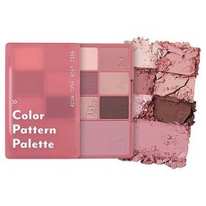 아임미미 컬러패턴 아이섀도우 팔레트, 002 페탈패턴, 1개