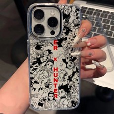 헌터헌터굿즈 헌터헌터폰케이스 캐릭터 그래픽 갤럭시 소프트