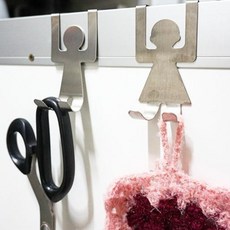 도어후크 2p 문걸이행거 도어거치대 스텐걸이