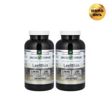 1+1 어메이징뉴트리션 레시틴 1 200mg 소프트젤 240정, 2개